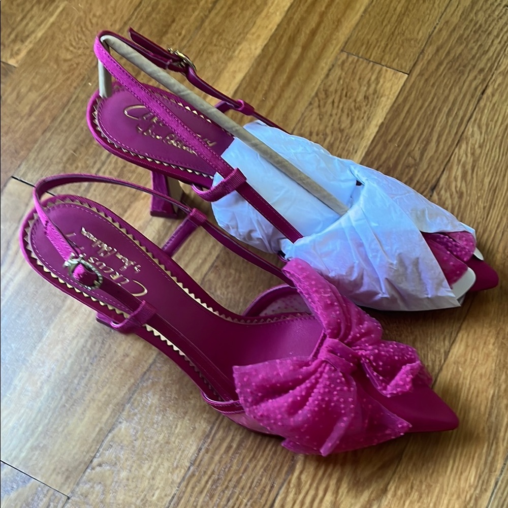 NIB Circus by Sam Edelman magenta rose Tess heel